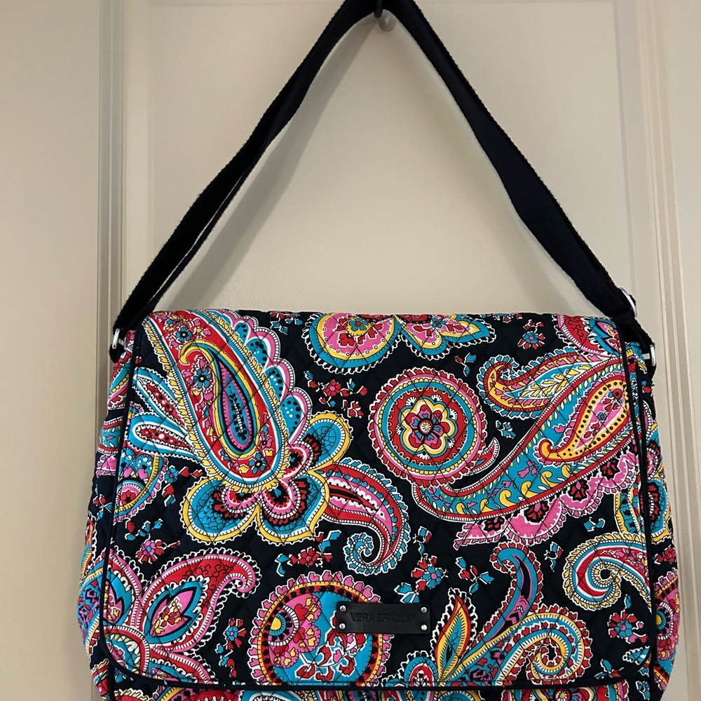 Parisian Paisley Laptop Messenger